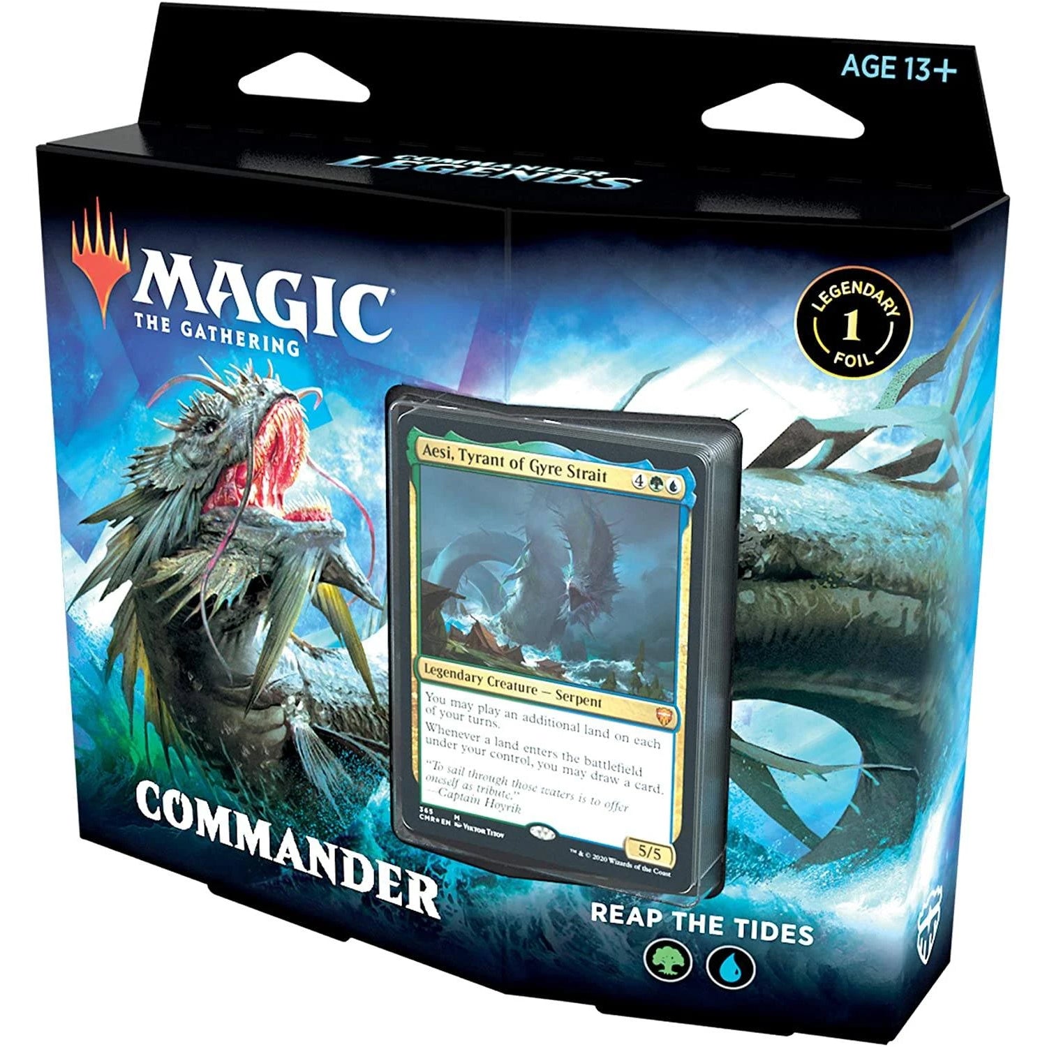 Reap The Tides Commander Legends Deck