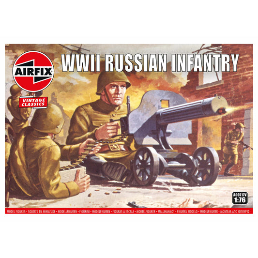 WWII Russian Infantry - 1:76 Sca...