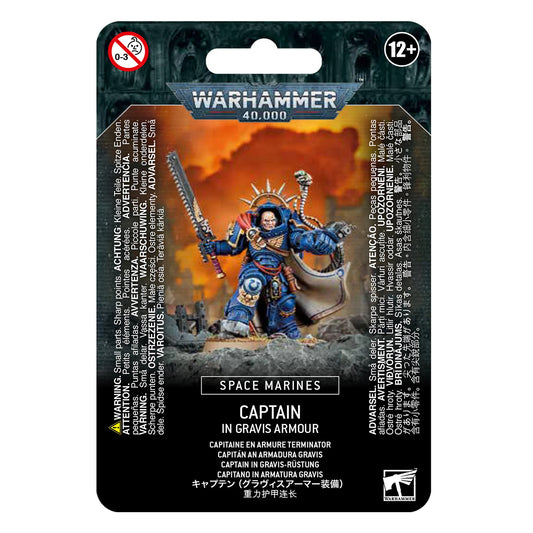 Space Marine Captain In Gravis A...