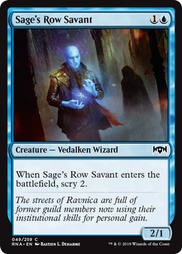 Sage's Row Savant