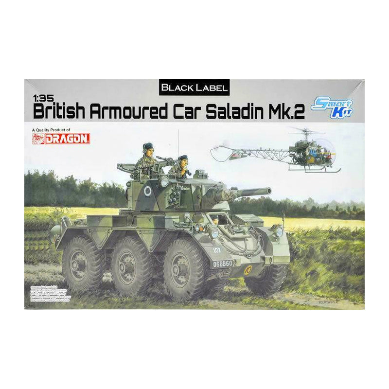 British Armoured Car Saladin Mk.2 1:35 Scale Model