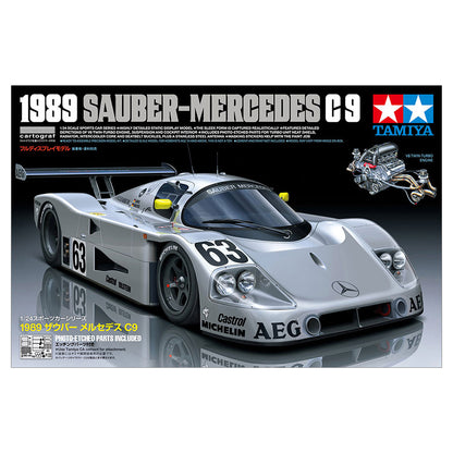 1989 Sauber-Mercedes C9 - Tamiya 1/24 Scale Model Kit