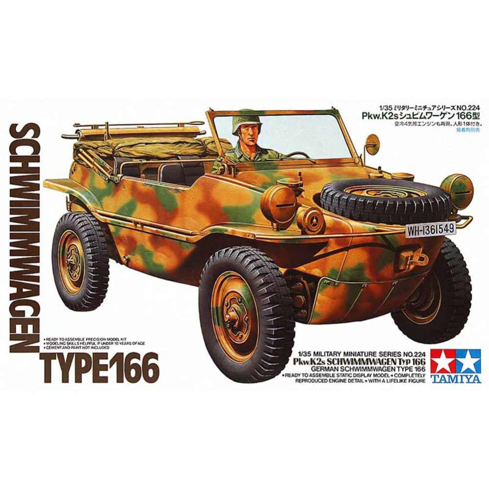 German Schwimmwagen Type 166 - Tamiya (1/35) Scale Models