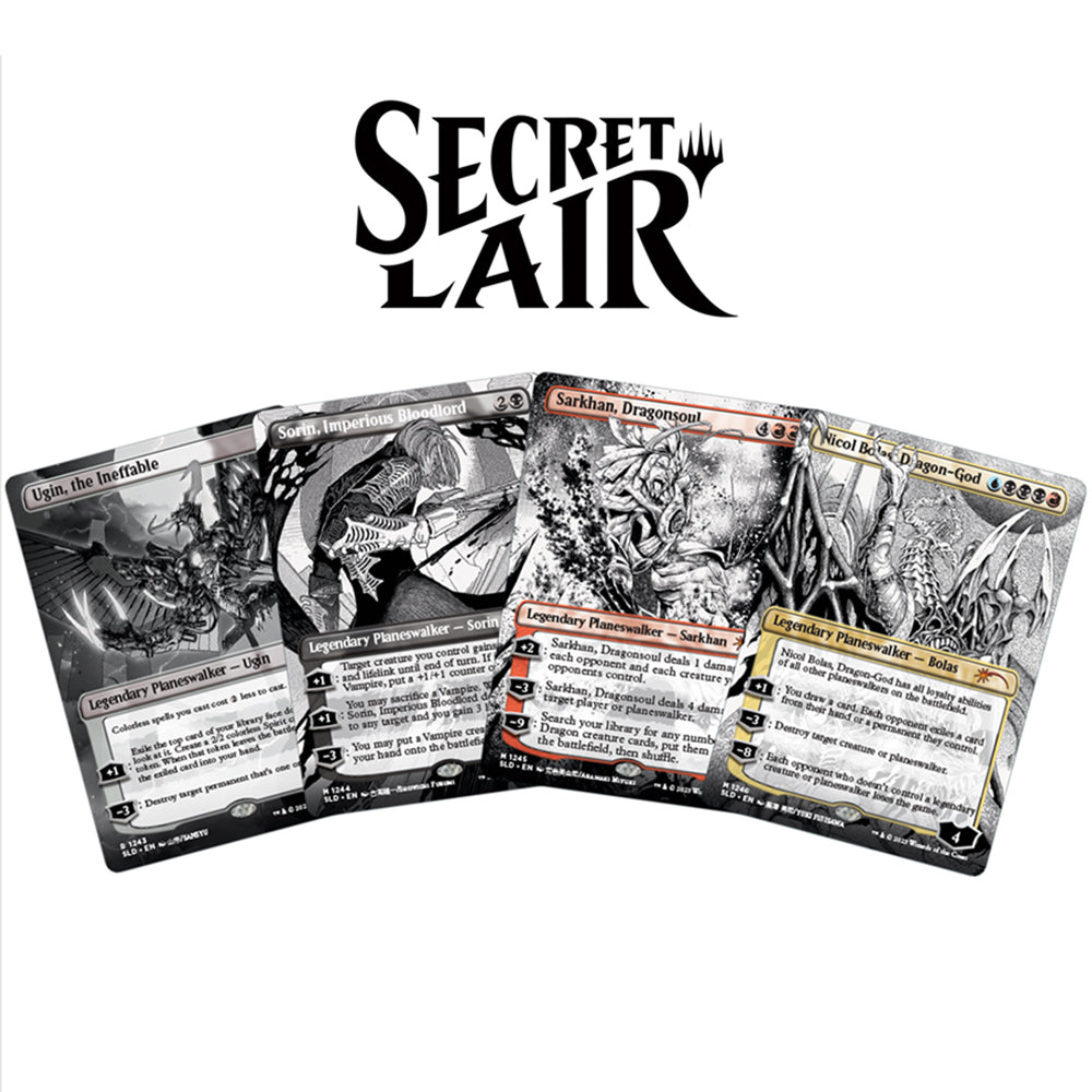 Secret Lair More Borderless Planeswalkers Foil MTG