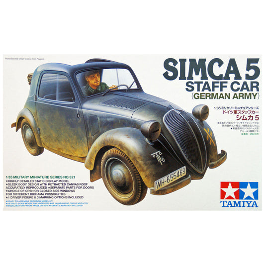 SIMCA 5 German Army Staff Car - ...