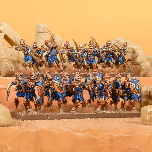 Empire Of Dust Skeleton Warriors Regiment