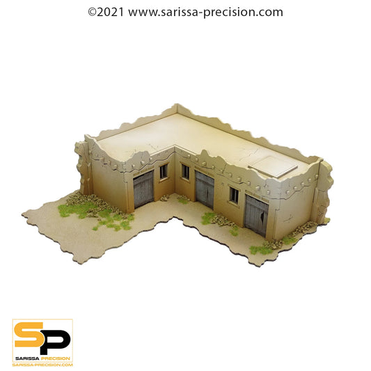 Alamo South East Corner Wild West MDF Scenery