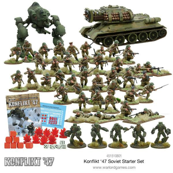 What's inside the soviet army starter set for konflikt 47