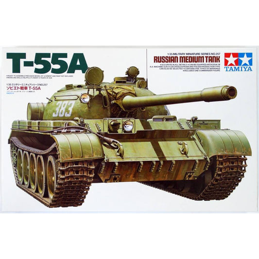 Soviet T-55a Medium Tank - Tamiy...