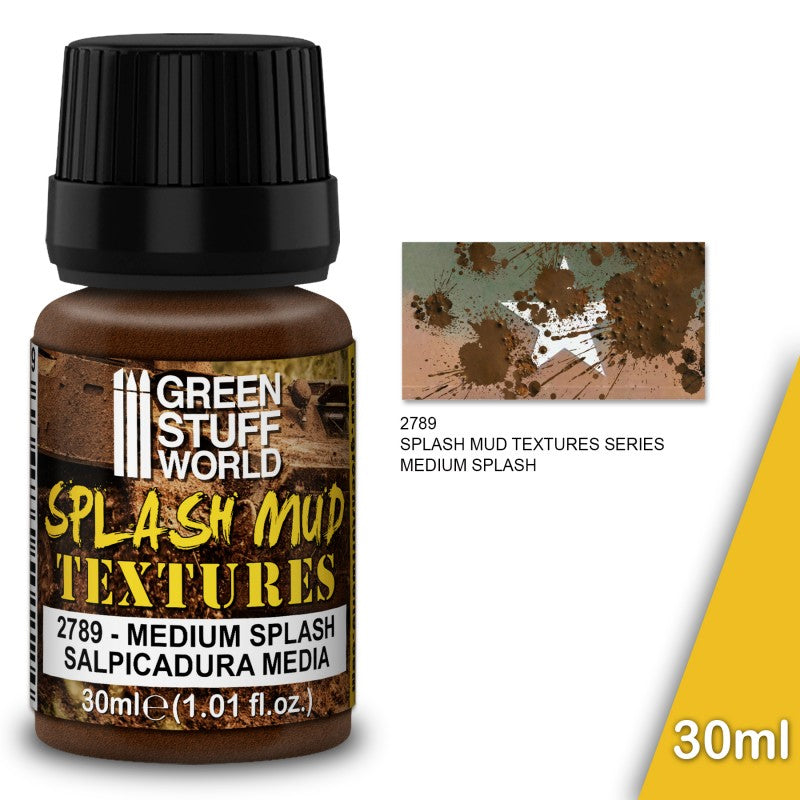 Medium Brown Splash Mud