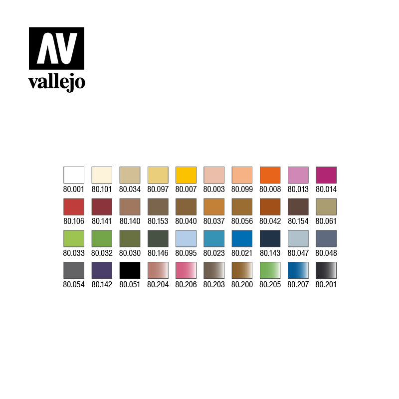 Vallejo & WizKids Paint Starter Case