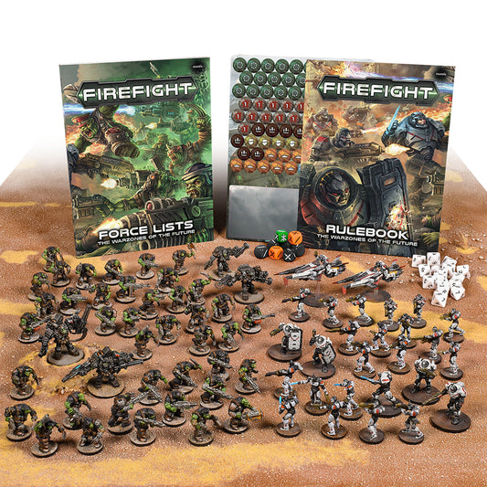 What's Inside The Firefight 2 Player Starter Set?