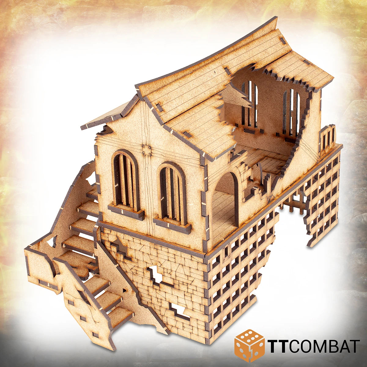 Fantasy Terrain Stockade Building