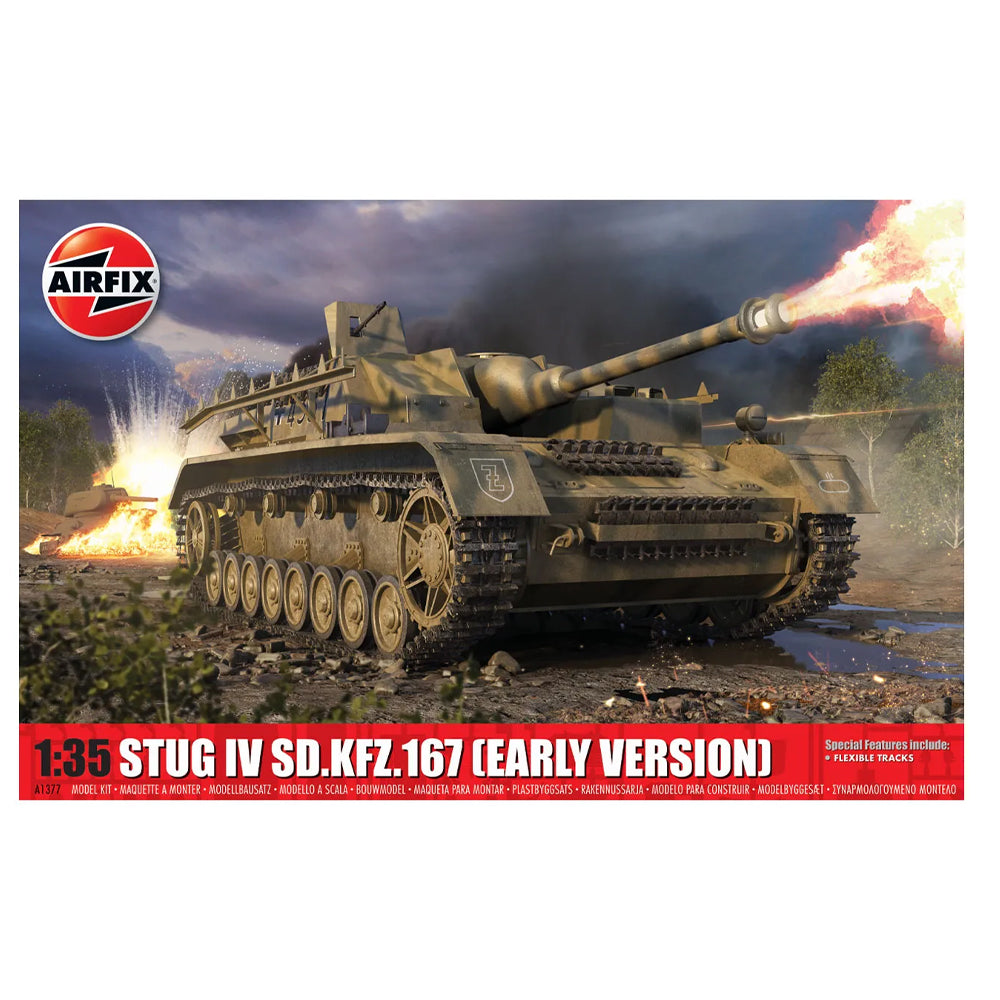 Airfix Stug IV SD.KFZ.167 (Early Version) 1:35 Scale Model