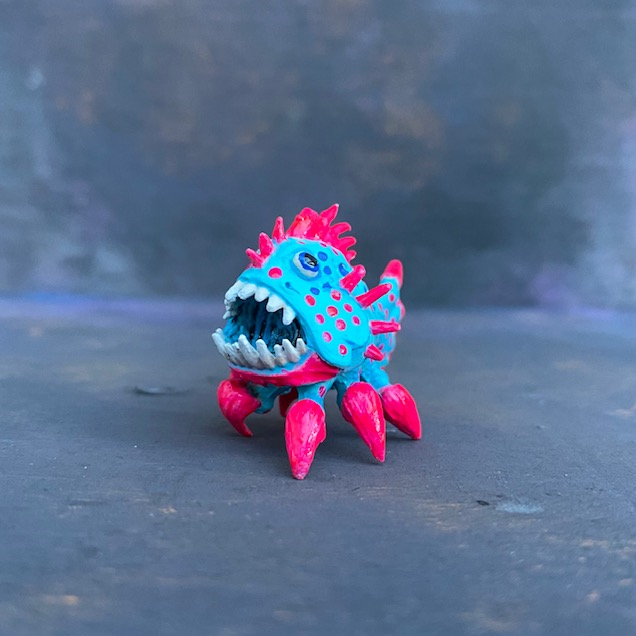  Reaper Miniatures Terrorfish hand painted by Mrs MLG