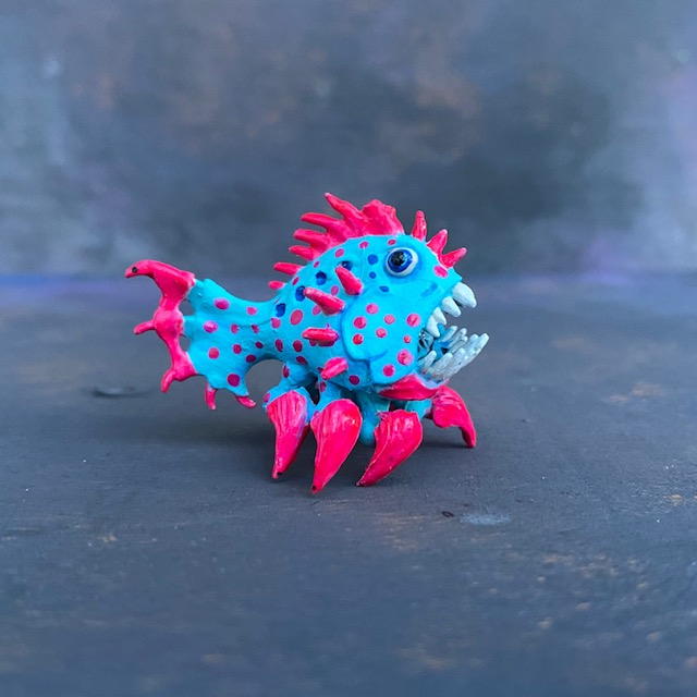  Reaper Miniatures Terrorfish hand painted by Mrs MLG