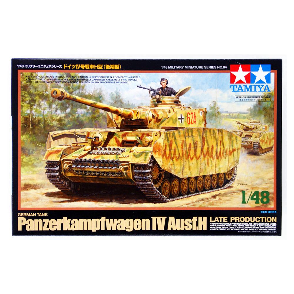 German Tank Panzerkampfwagen IV - Tamiya 1/48 Scale Tank