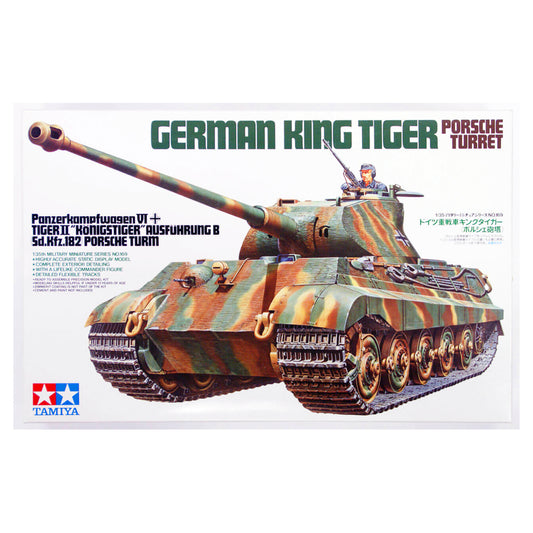 King Tiger Tank Porsche Turret -...