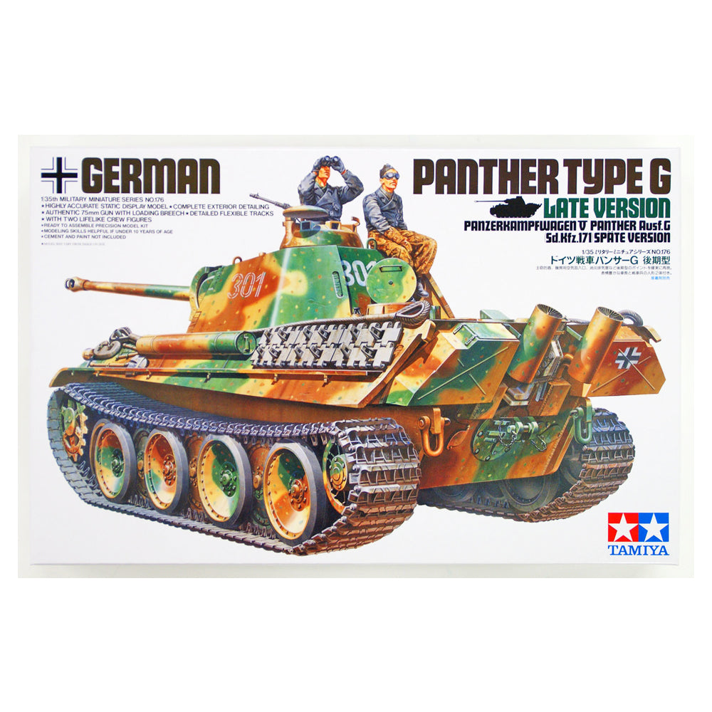 Panther Type G Late Version - Tamiya 1/35 Scale Model