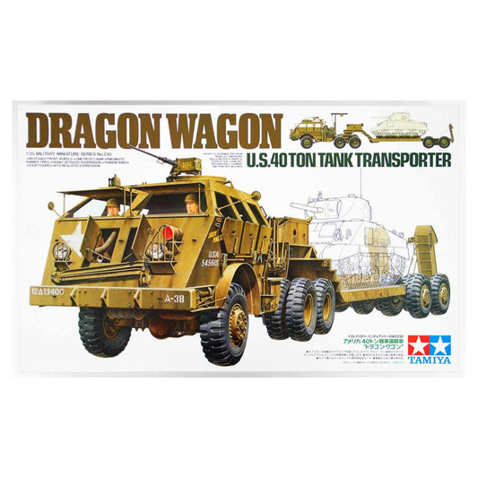 US 40 Ton Tank Transporter Drago...