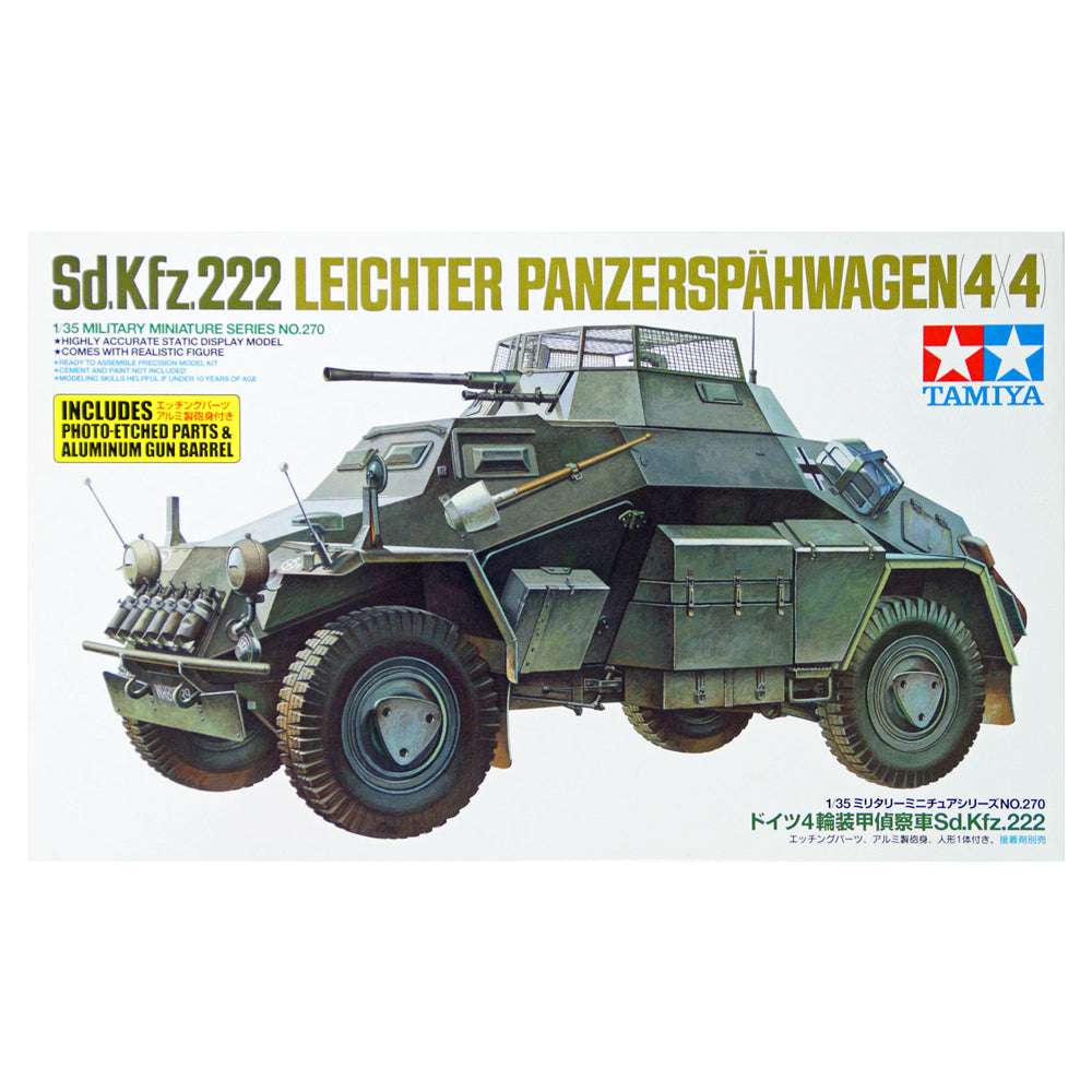 Sd.Kfz 222 Leichter Panzerspahwagen - Tamiya 1/35 Scale Model