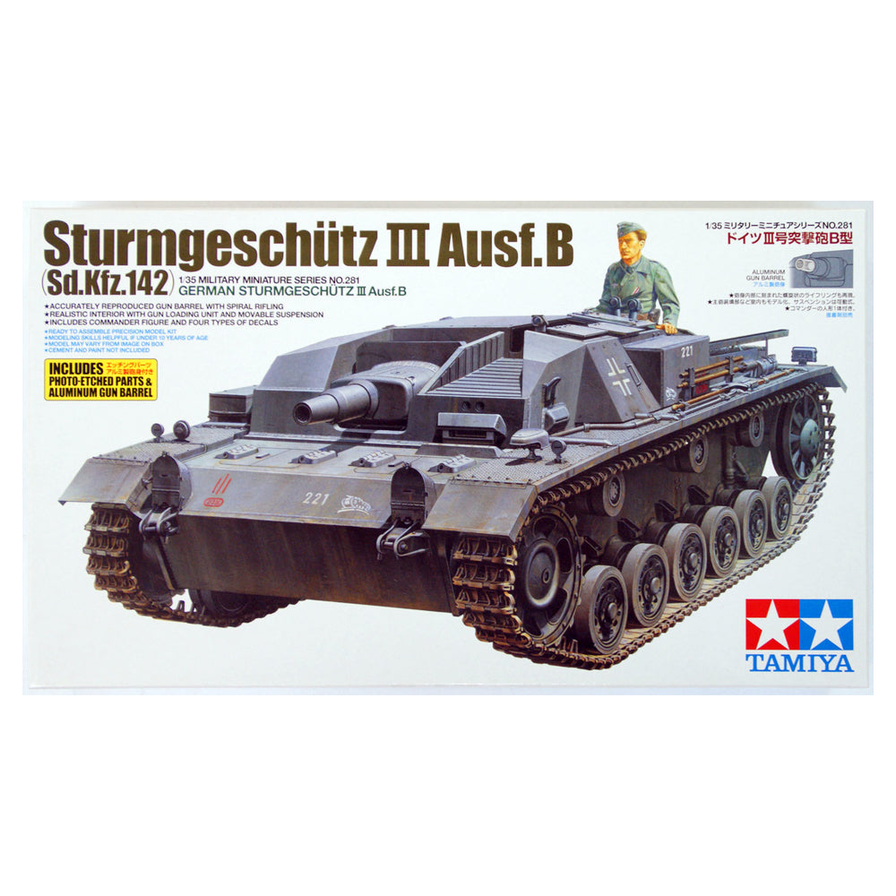 German Sturmgeschutz III Ausf.B - Tamiya 1/35 Scale Model