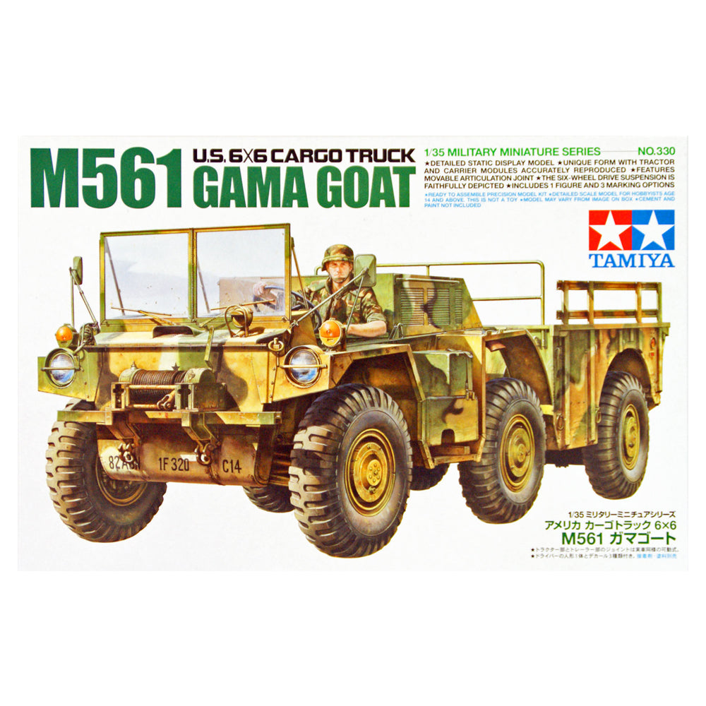 US 6x6 Cargo Truck M561 Gama Goat - Tamiya 1/35 Scale Model