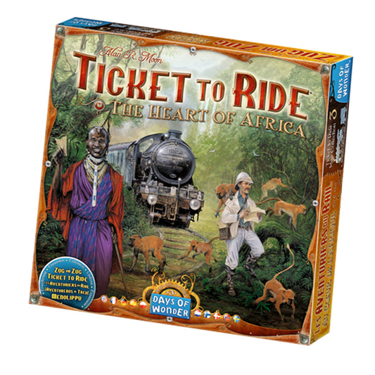 Ticket To Ride The Heart of Africa