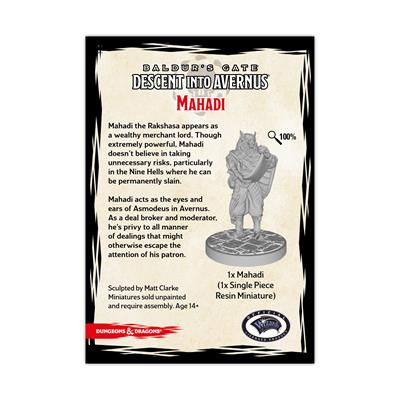 Mahadi - Descent into Avernus  - D&D Collector's Series Miniature