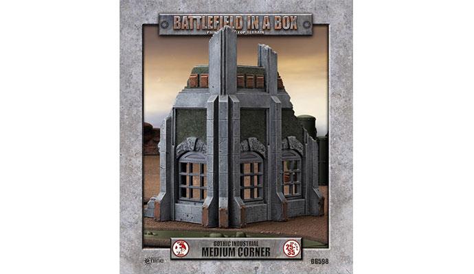 Battlefield In A Box - Gothic Industrial Medium Corner 