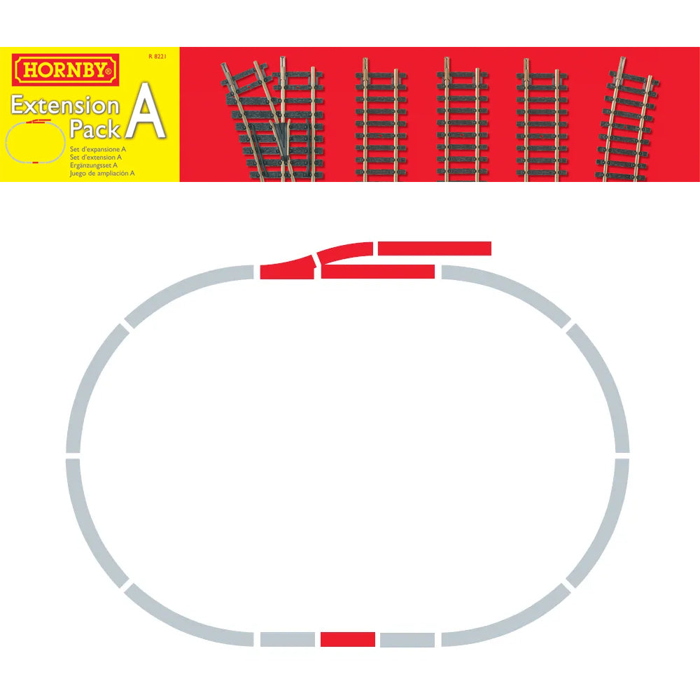 Hornby Track Extension Pack A - R8221