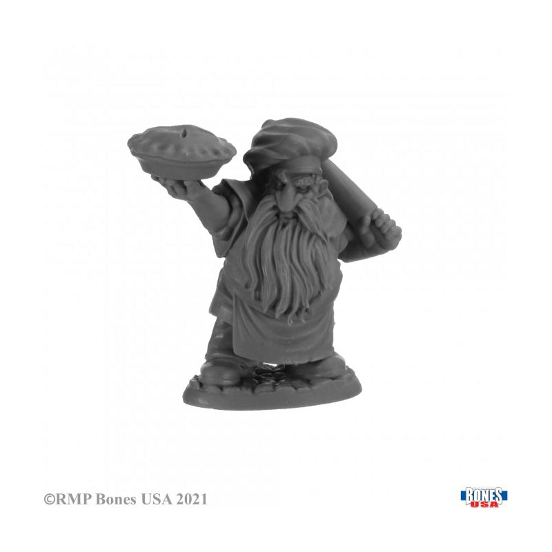 Tub, Dwarf Baker - Reaper Bones USA Minis