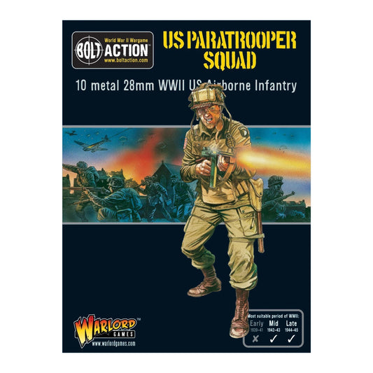 Bolt Action US Paratroopers Unit