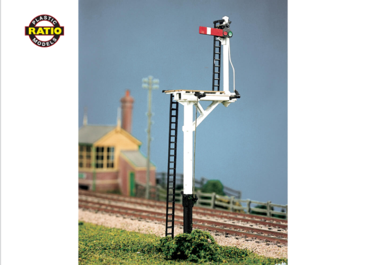 Peco - LMS Round Post Signals Upper Quadrant - OO/HO Gauge - 476