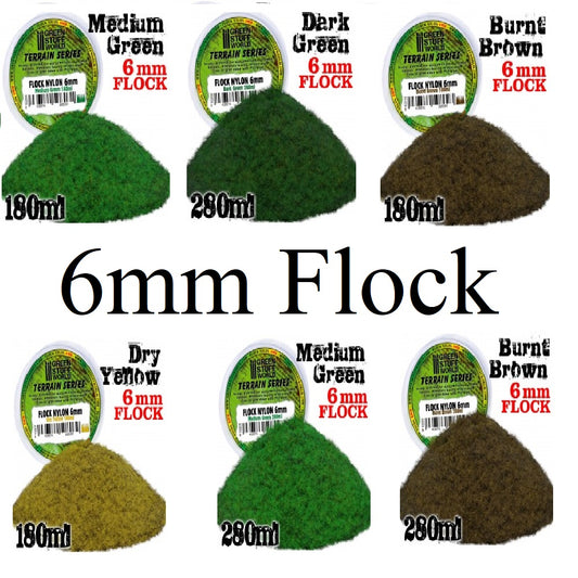 6mm flock