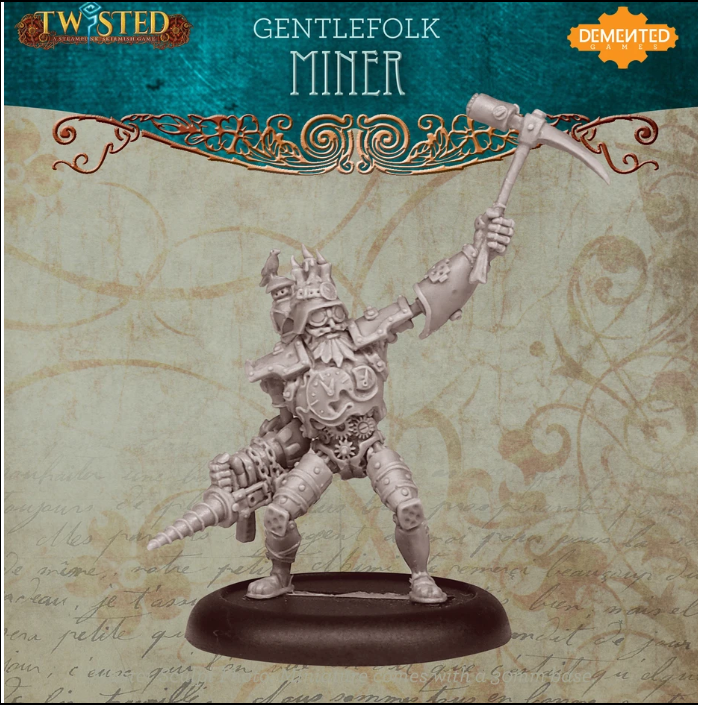 Gentlefolk Miner - Twisted - METAL