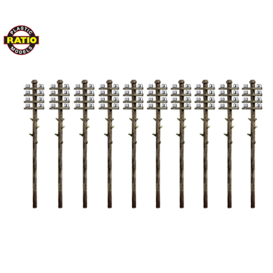 PECO - Telegraph Poles - N Gauge - 211