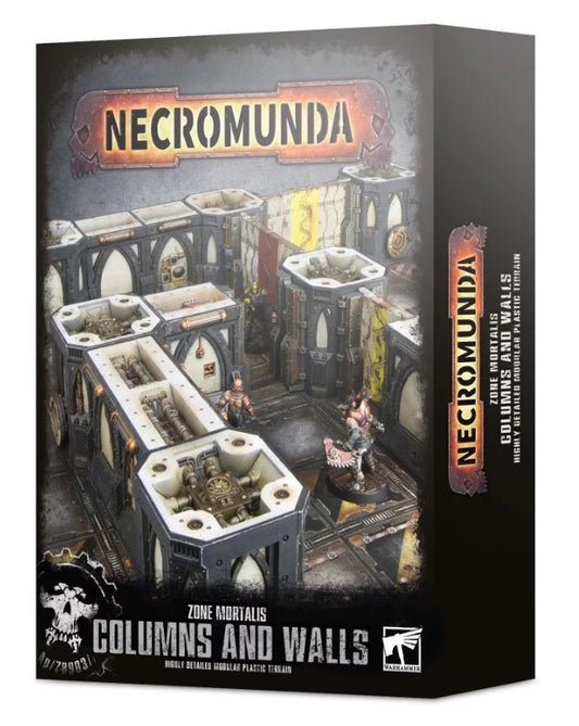 Necromunda Zone Mortalis Columns and Walls :www.mightylancergames.co.uk 