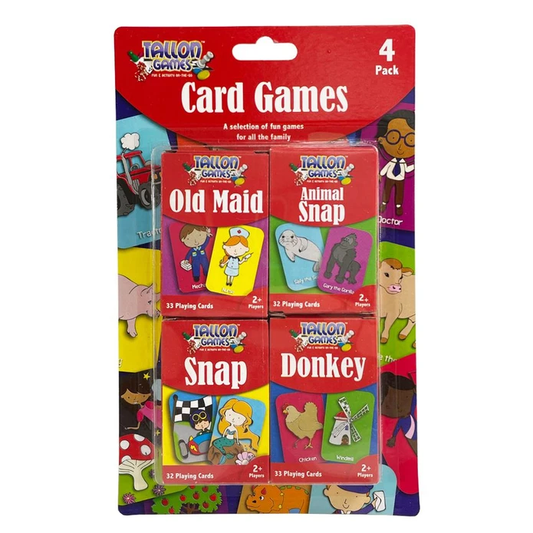 Card Games - pack of 4- Old Maid...