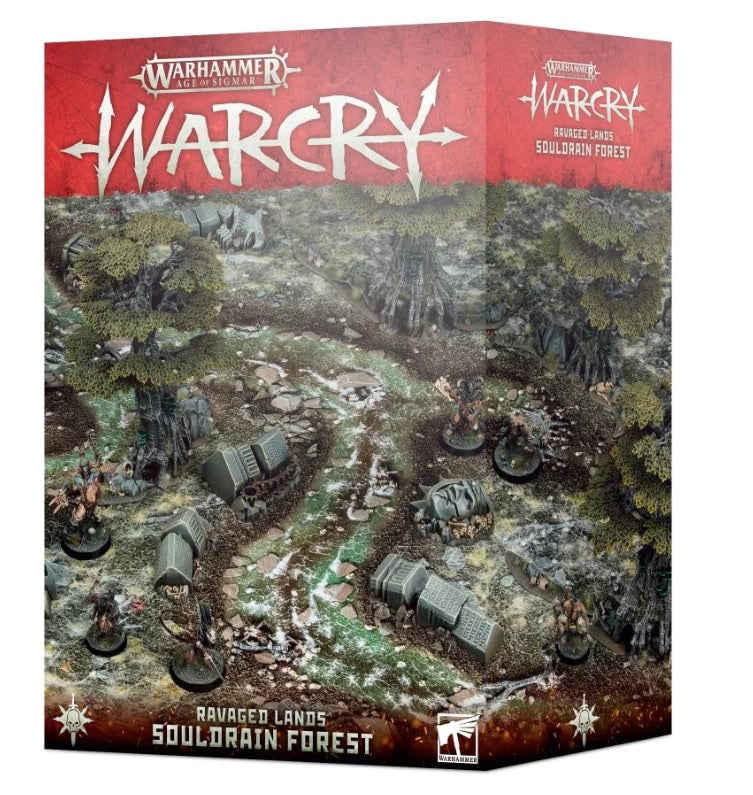 Ravaged Lands - Souldrain Forest (Warcry) :www.mightylancergames.co.uk