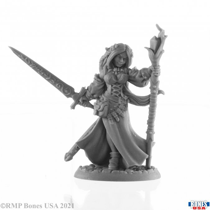 30001 - LYSETTE, ELVEN MAGE - Bones USA