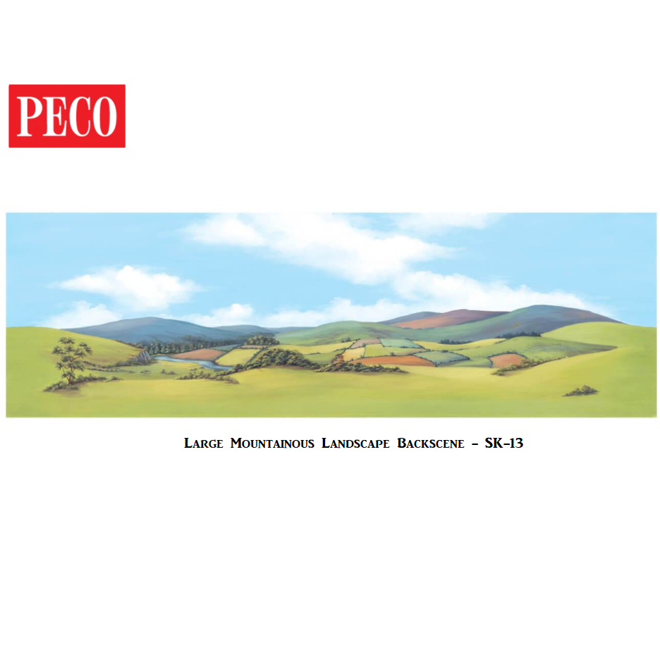 Large Mountainous Landscape Backscene - PECO - SK13