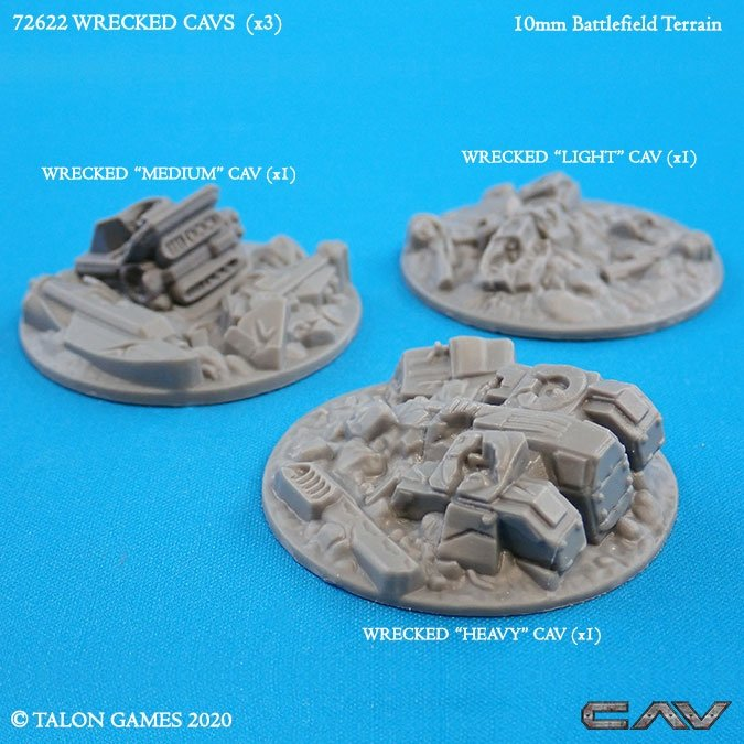 72622 Wrecked CAVS - Reaper CAV