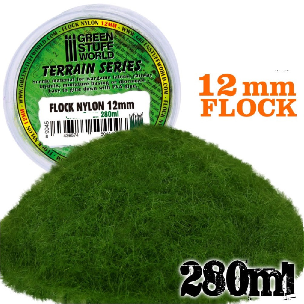 Flock Nylon - 12mm - Green Stuff World- 280ml