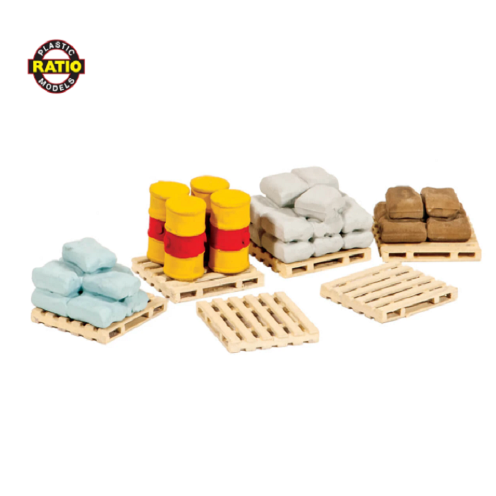 PECO - Pallets, Sacks and Barrels - N Gauge - 221