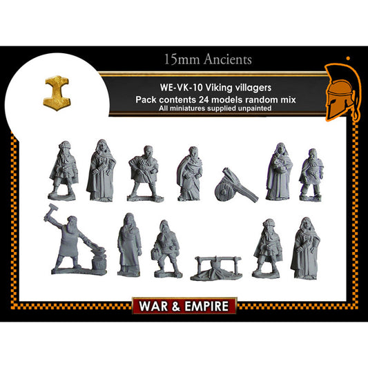 Dark Ages Viking Villagers Mix - War & Empire