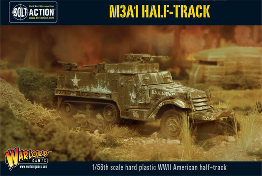 M3A1 Half-track - USA (Bolt Action) :www.mightylancergames.co.uk