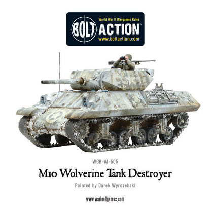 M10 Tank Destroyer/Wolverine - United States (Bolt Action) :www.mightylancergames.co.uk