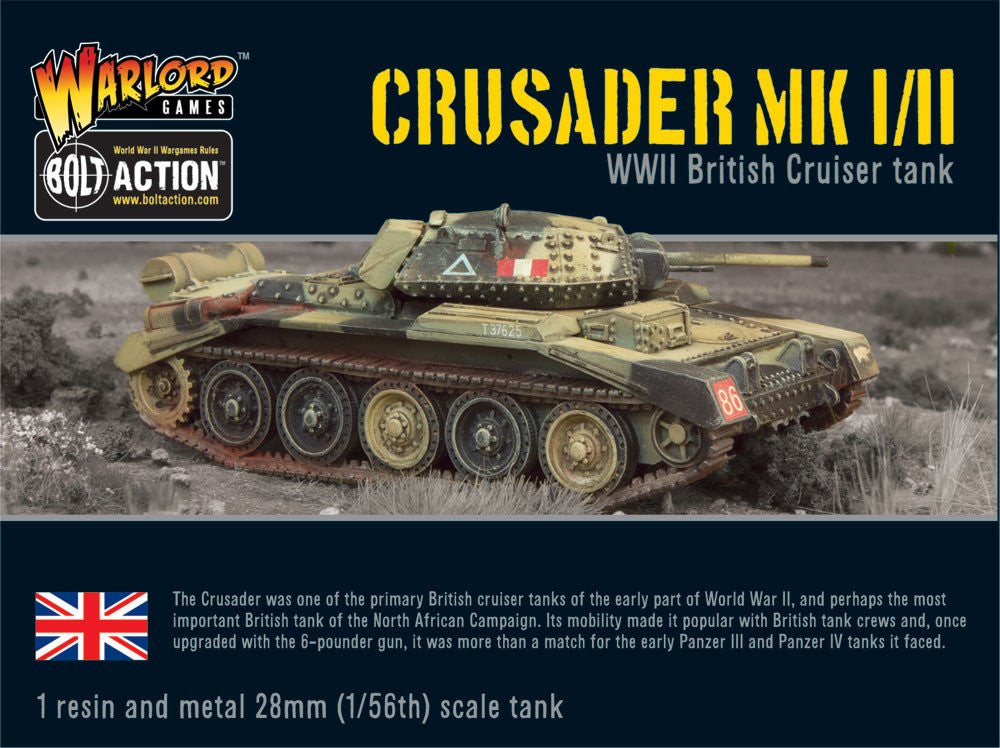 Crusader Tank Mk I/II - British (Bolt Action - WGB-BI-158) :www.mightylancergames.co.uk