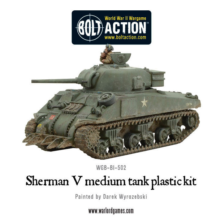 Sherman V - British (Bolt Action) :www,mightylancergames.co.uk